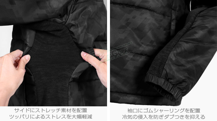 MIZUNO（ミズノ） ゴルフウエア メンズ ブルゾン ブレスサーモ 中綿