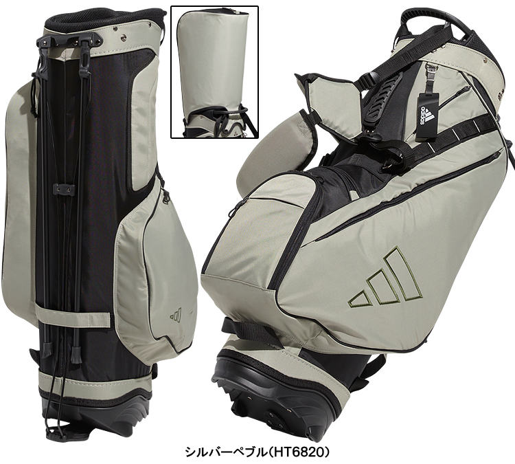 adidas Golf アディダスゴルフ日本正規品 軽量 バーサタイル スタンドバッグ ゴルフスタンドキャディバッグ 2023新製品 「 NMH85 」