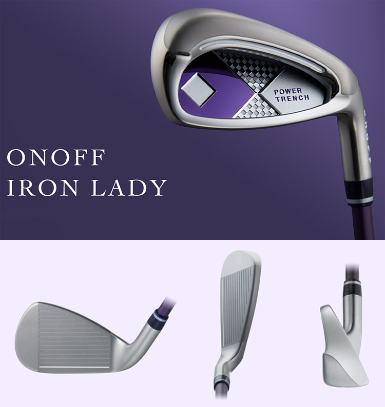 レディース！2021年ONOFFオノフ アイアンセット4本 フレックスA