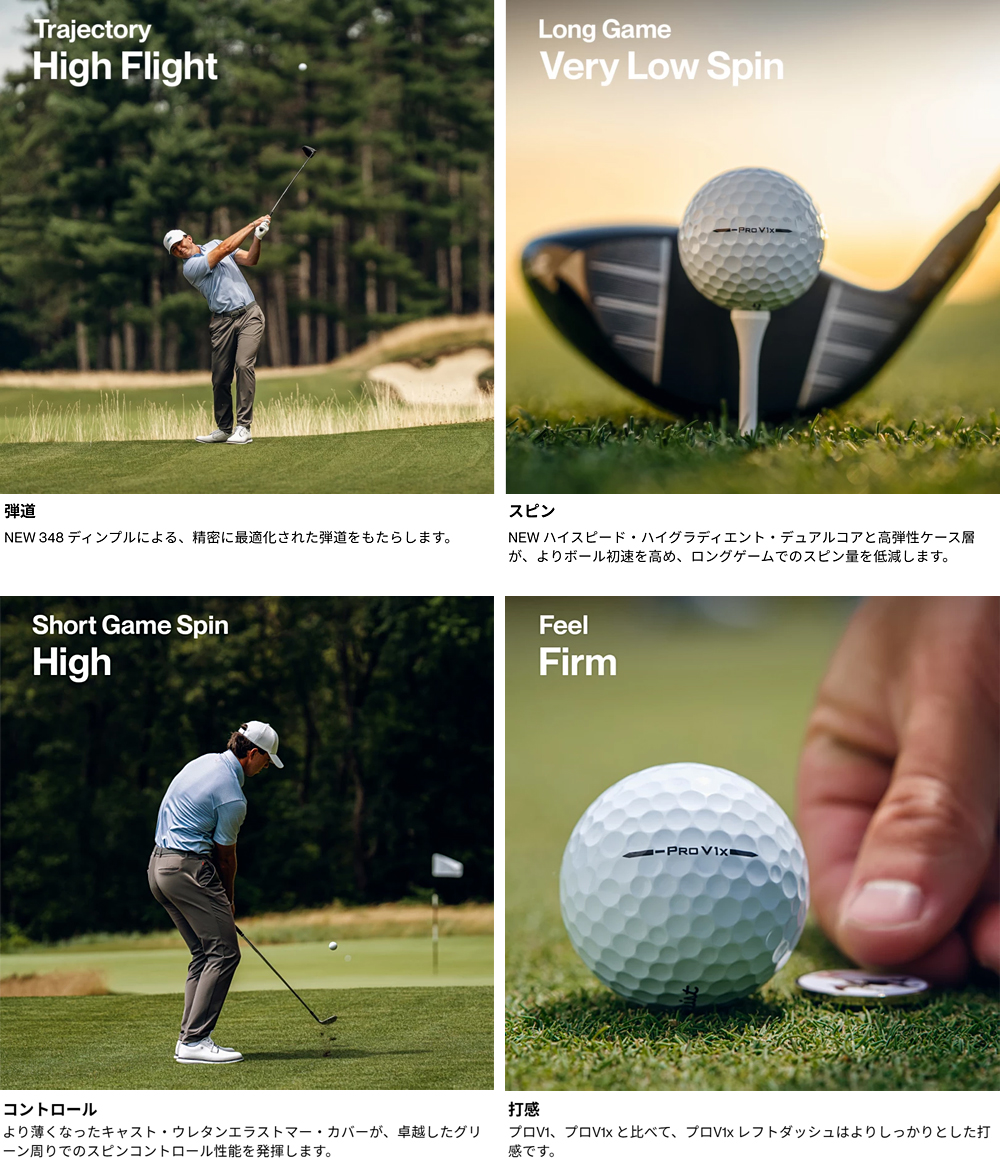 Titleist（タイトリスト） タイトリスト日本正規品 「 -PRO V1x LEFT