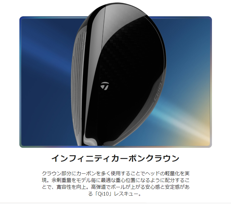 TaylorMade テーラーメイド日本正規品 Qi10 ユーティリティ 2024