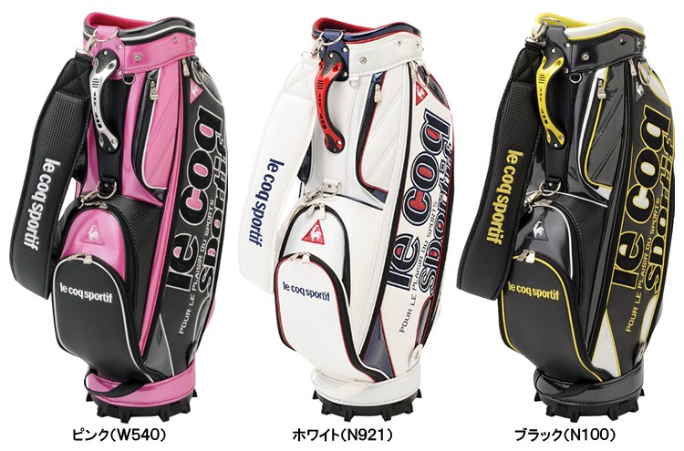 ハイエンド le coq sportifルコックスポルティフ日本正規品キャディバッグQQ1247 EZAKI NET GOLF - 通販 -