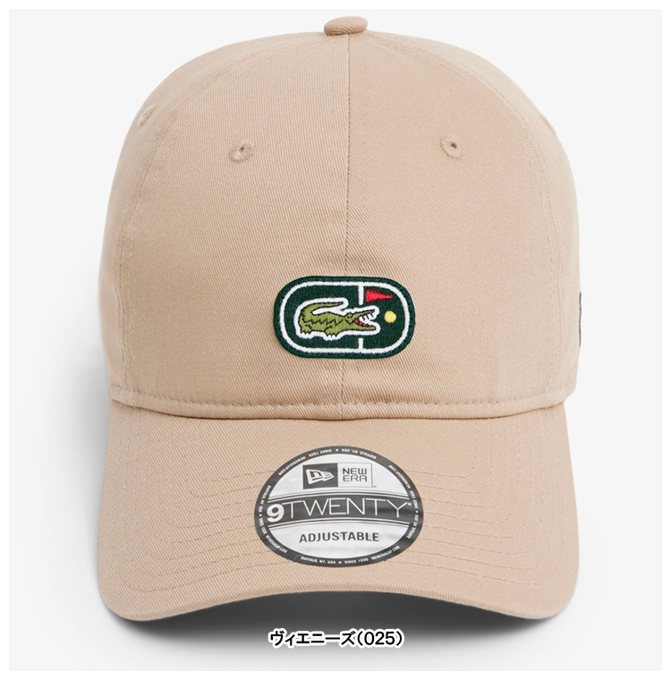 LACOSTE（ラコステ） 正規品 × NEW ERA × ニューエラ 9TWENTY ゴルフ
