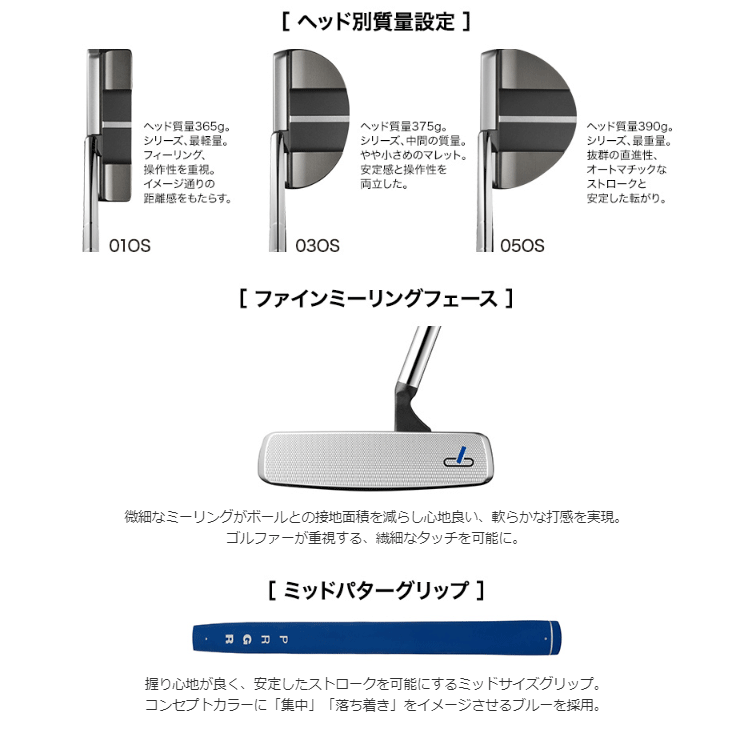 PRGR（プロギア） 正規品 Silver-Blade Centered シルバーブレード