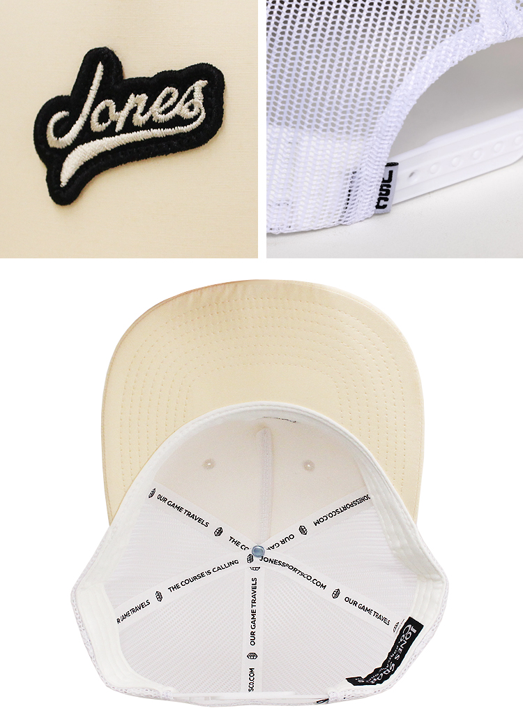 【在庫有】 JONES Sports 【US直輸入品】 GOLF ジョーンズ SCRIPT AC MESH その他