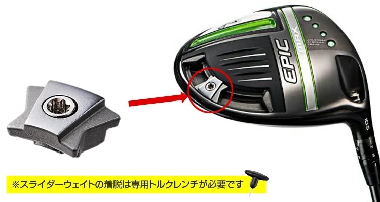 Callaway(キャロウェイゴルフ)日本正規品 EPIC MAX (エピックマックス) ペリメーターウエイト 単品 :cw-ep-max-pw:EZAKI  NET GOLF - 通販 - Yahoo!ショッピング