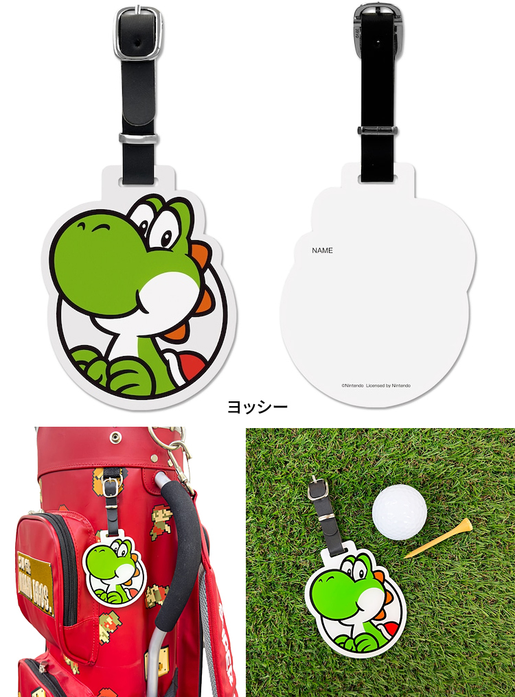 SUPER MARIO スーパーマリオ アクリルネームプレート ネームタグ