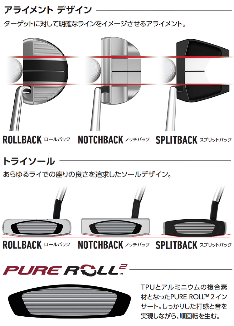 TaylorMade（テーラーメイド） 日本正規品 Spider GT BACK PUTTER
