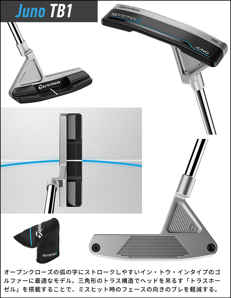 TaylorMade（テーラーメイド） 日本正規品 SYSTEM2 TRUSS システム