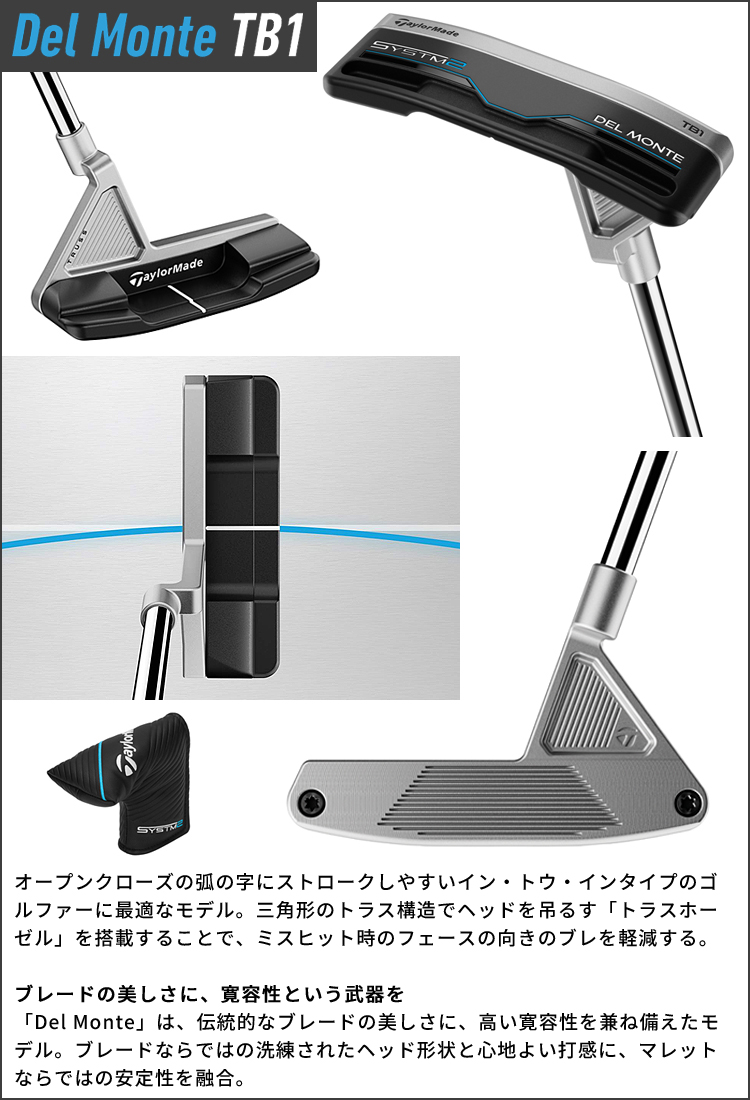 TaylorMade（テーラーメイド） 日本正規品 SYSTEM2 TRUSS システム