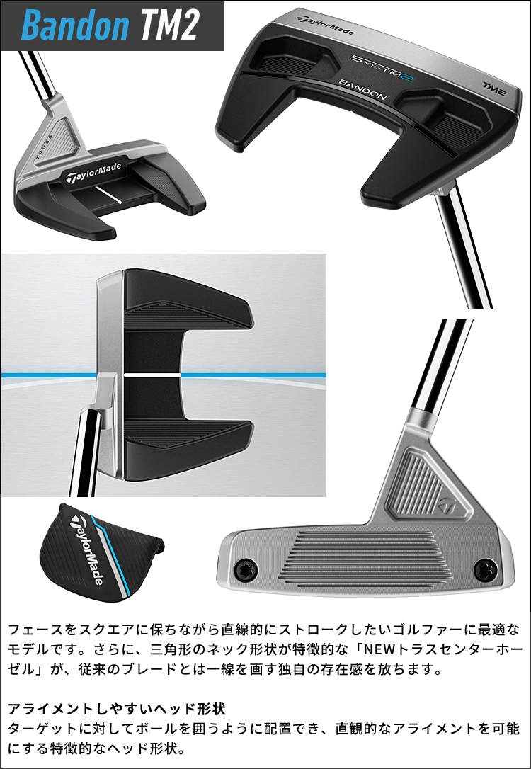 TaylorMade（テーラーメイド） 日本正規品 SYSTEM2 TRUSS システム