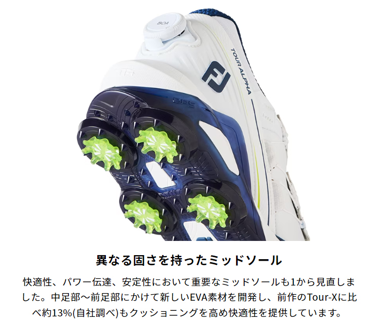 フットジョイ ツアーアルファー BOA MEN'S ツアーアルファ BOA - FootJoy Japan