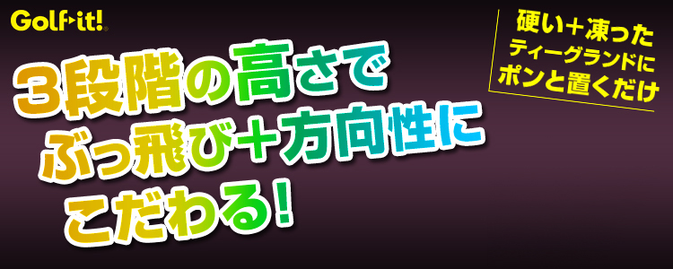 ラッピング無料】 Golfit ゴルフイット LiTE ライト 日本正規品 三段ティー 2本入 T-318 www.misscaricom.com