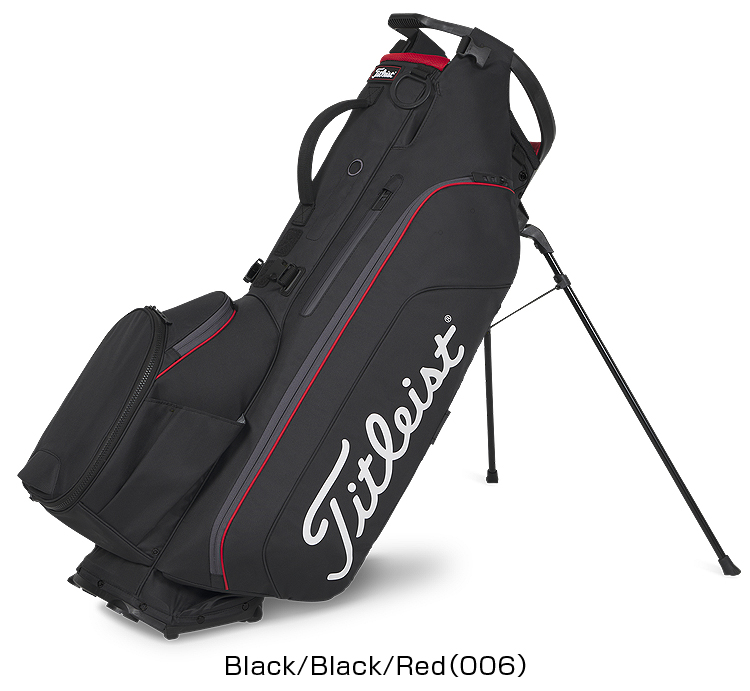 希少 完売 タイトリスト スタンド キャディバッグ ブラック Titleist タイトリスト日本正規品 Hybrid 5 Asia スタンドバッグ