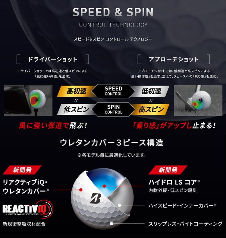 BRIDGESTONE GOLF ブリヂストンゴルフ 日本正規品 TOUR B Xシリーズ