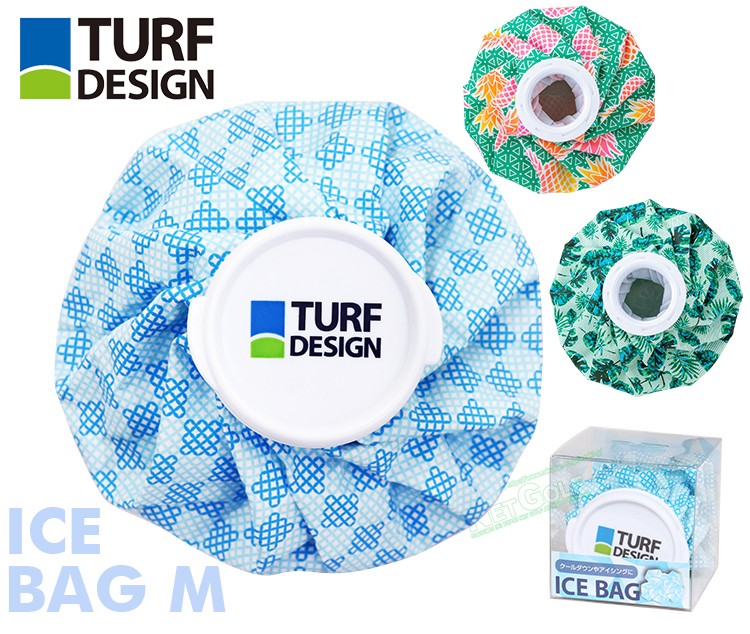 TURF DESIGN（ターフデザイン） ICE BAG (アイスバッグ) 氷のう 氷嚢 Mサイズ 「TDIB-1970M」  :td-tdib1970m:EZAKI NET GOLF - 通販 - Yahoo!ショッピング