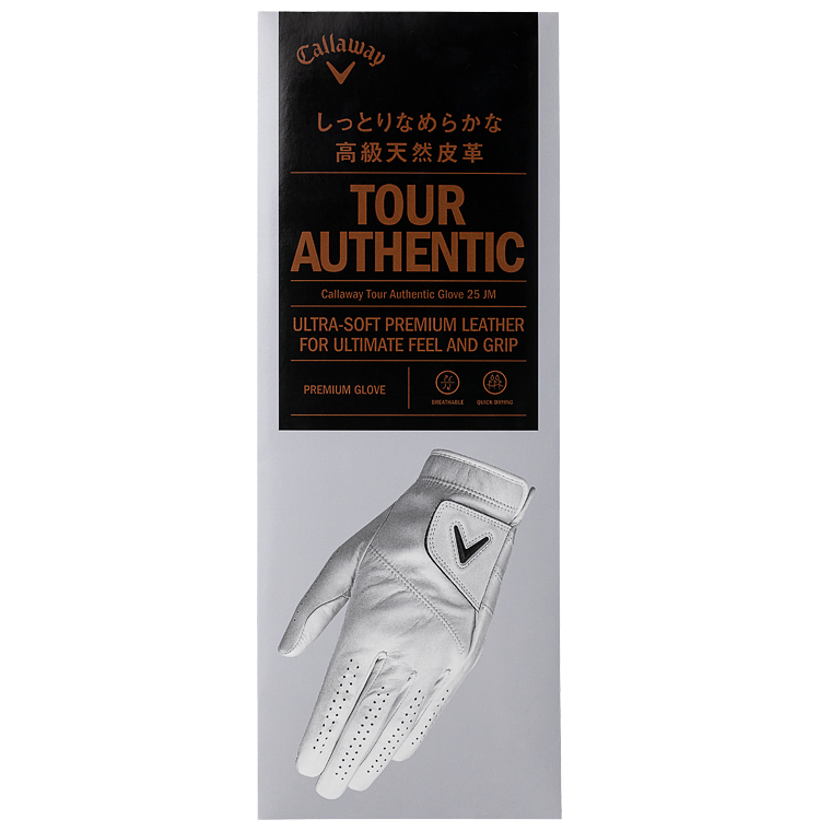 Callaway キャロウェイ 正規品 Tour Authentic Glove 25 JV