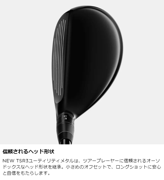 Titleist（タイトリスト） 日本正規品 TSR3 ユーティリティメタル N.S.