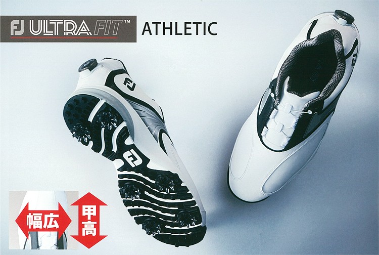 FOOTJOY(フットジョイ)日本正規品 ULTRA FIT ATHLETIC Boa (ウルトラフィットアスレチックボア) ソフトスパイク ゴルフシューズ ウィズ:W(EE) :fj-sh-18ultrafit-at-w:EZAKI NET GOLF - 通販 - Yahoo!ショッピング