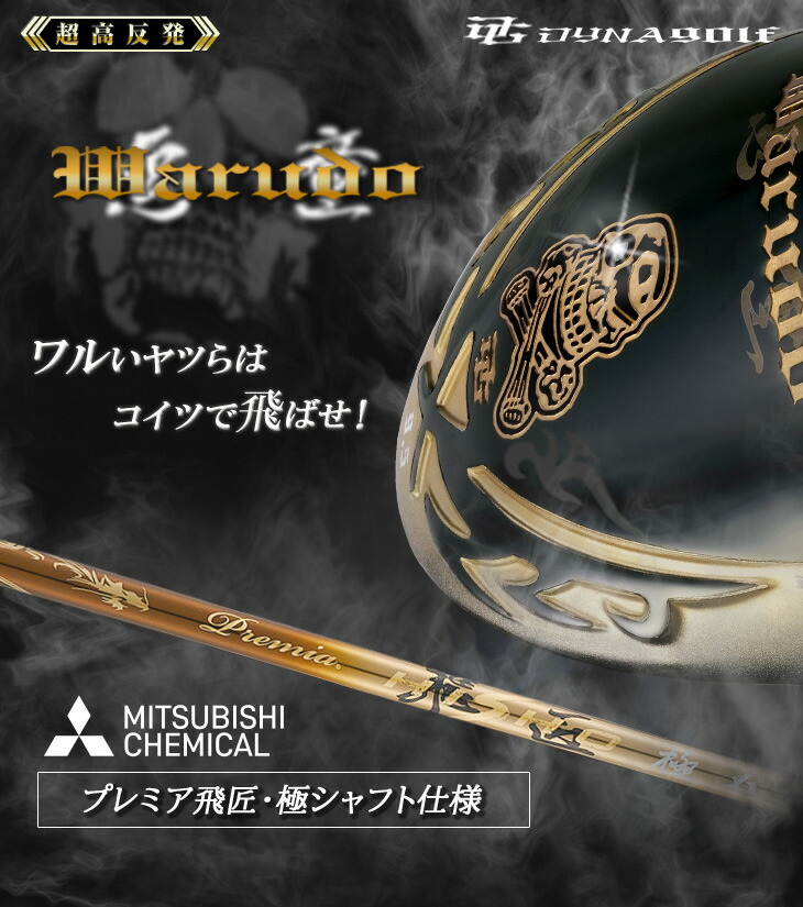 DYNA GOLF ダイナゴルフ 正規品 Warudo 悪童 ワルド 超高反発