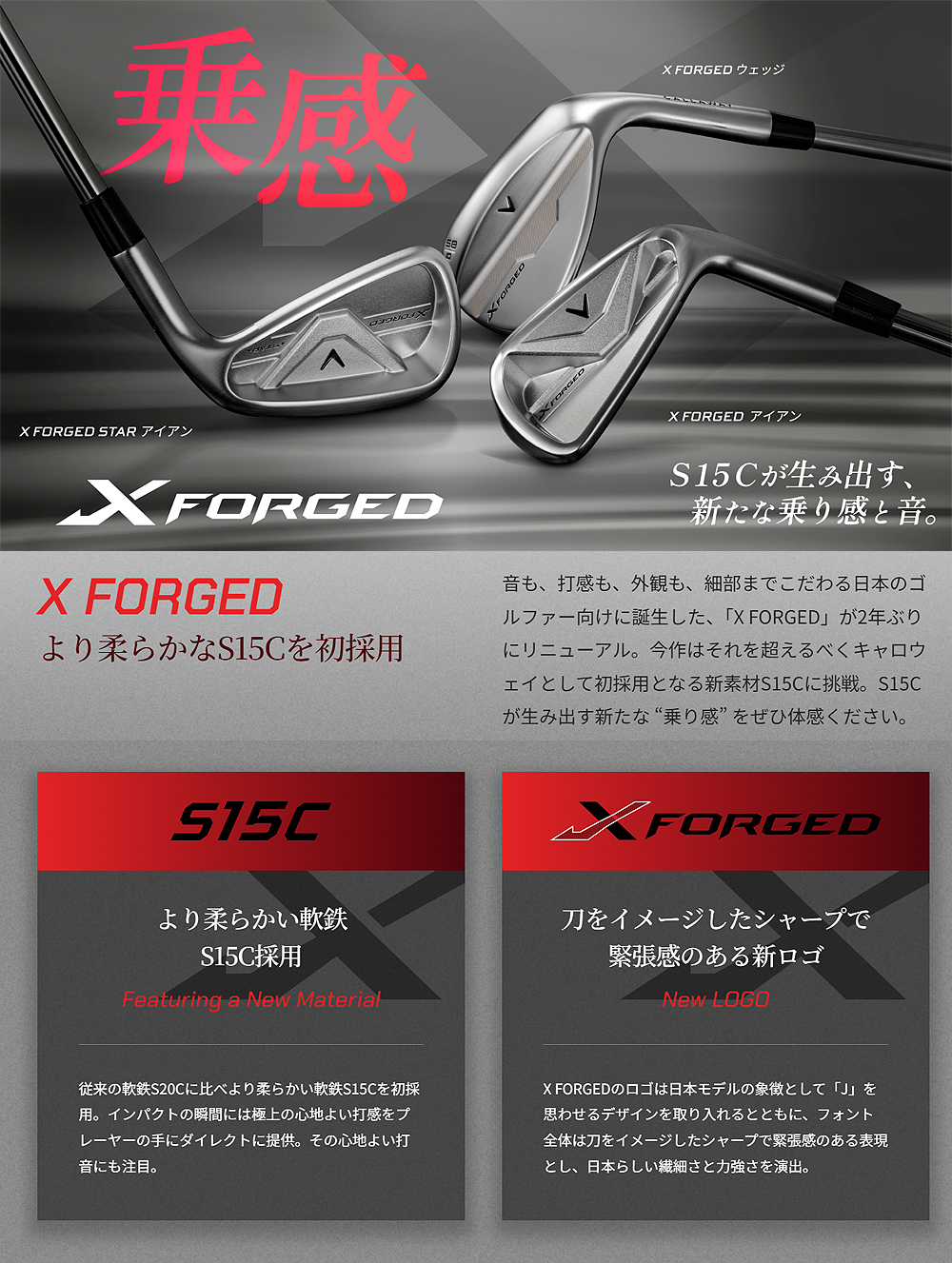 Callaway（キャロウェイ） 日本正規品 X FORGED フォージド アイアン