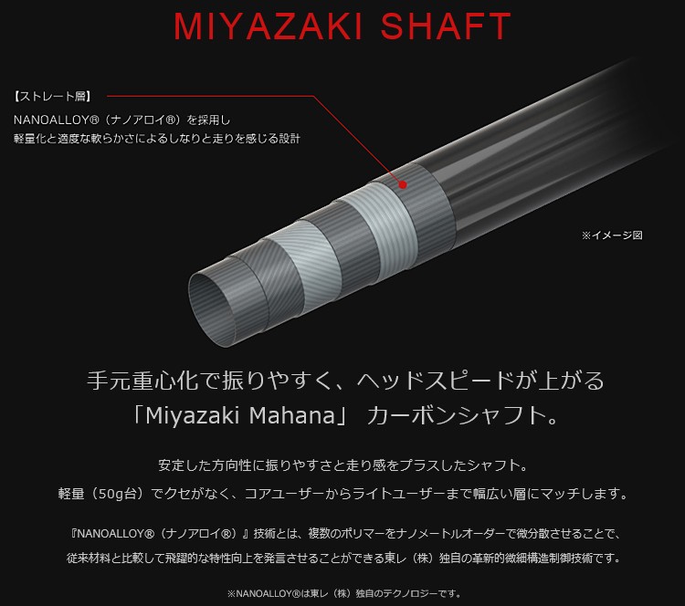 ダンロップ スリクソン Z585 ドライバー ミヤザキ マハナ カーボンシャフト【即納】 SRIXON DUNLOP ダンロップ 日本正規品 スリクソン Z585 ドライバー