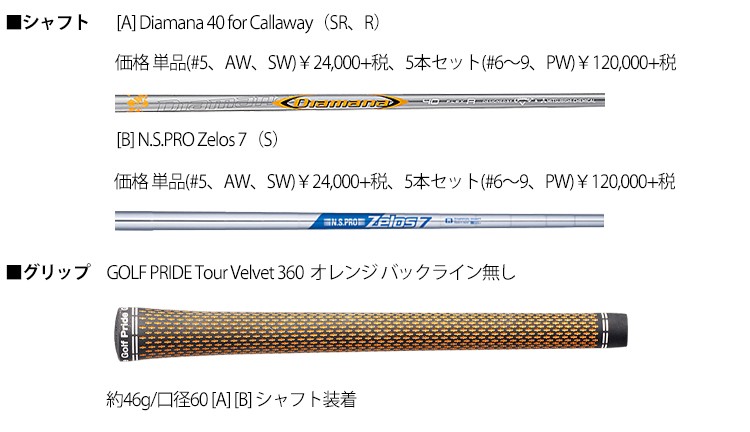 Callaway キャロウェイ マーベリック マックス アイアン 5本