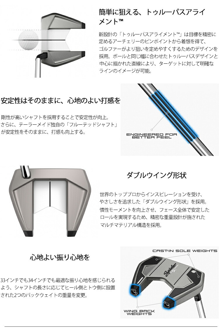 TaylorMade 2021年モデル日本正規品54％OFF！ テーラーメイド
