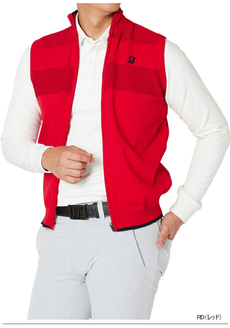 BRIDGESTONE GOLF ベーシックシルエット セーター グレー L