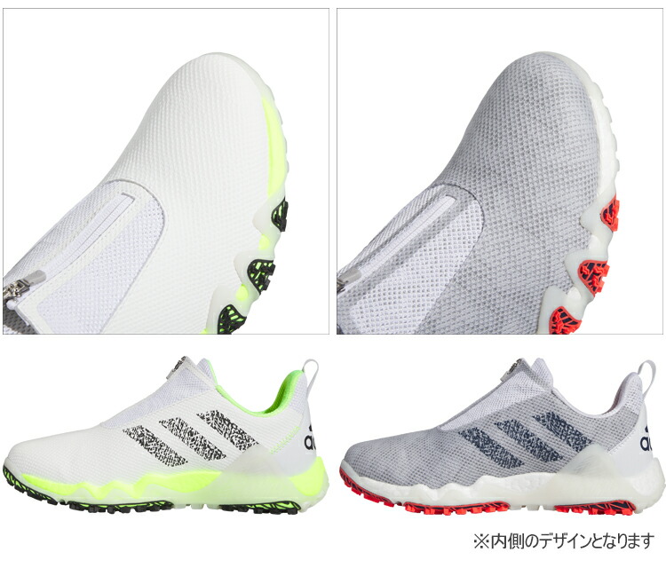 シューズ(男性用) adidas CODECHAOS 22 BOA 26.5 adidas CodeChaos 22 BOA Golf Shoes Grey Three/Impact Orange