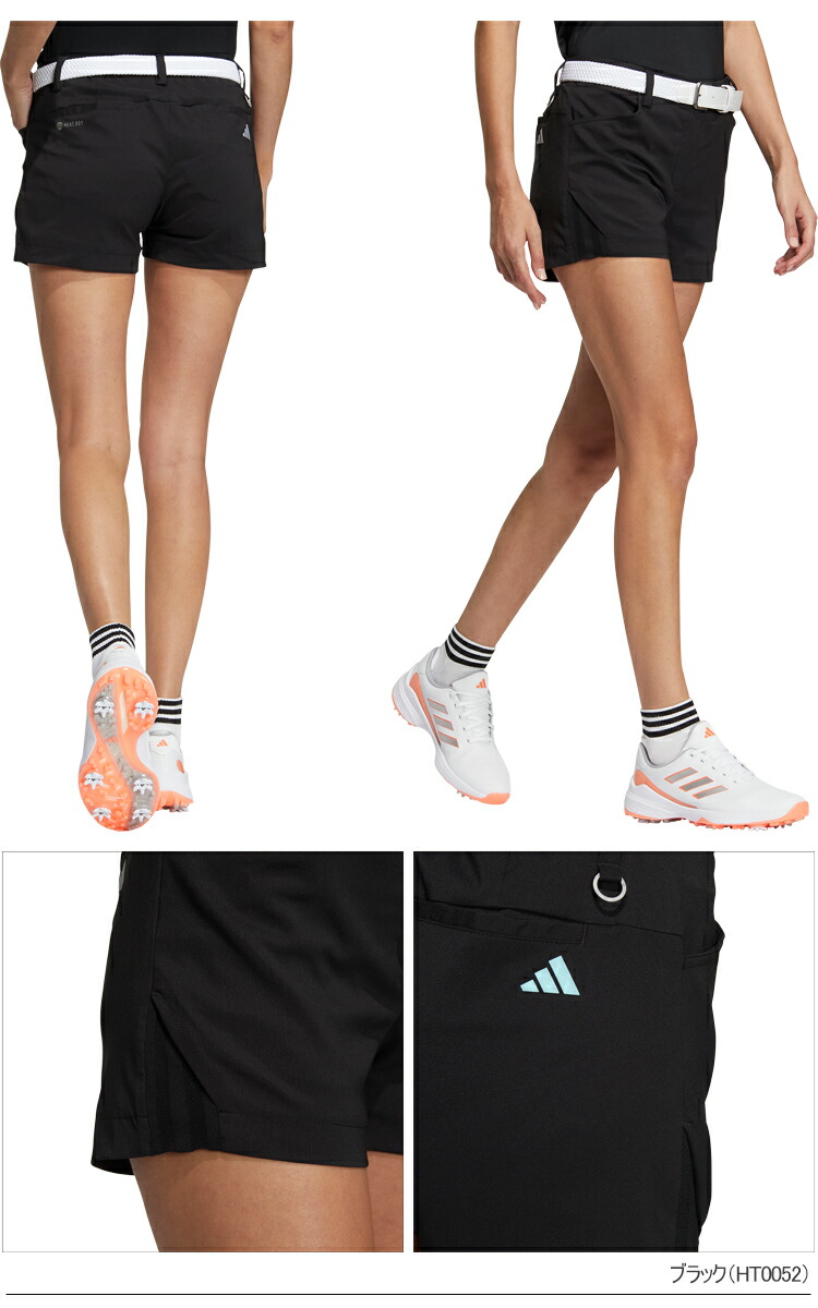 adidas - アディダスゴルフ【S】春夏セットアップ モック長袖＆ストレッチショートパンツ アディダスゴルフ【S】春夏セットアップ モック長袖＆ストレッチ