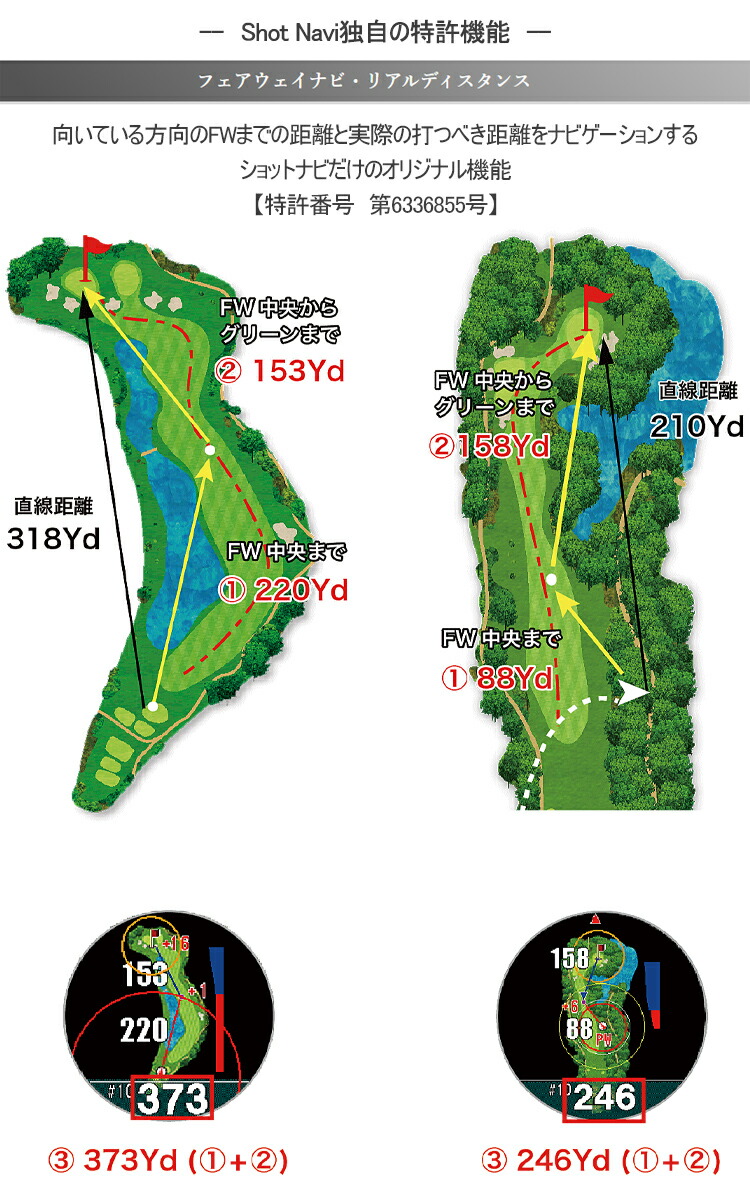 ShotNavi ショットナビ エボルブ プロ タッチ タッチパネル機能