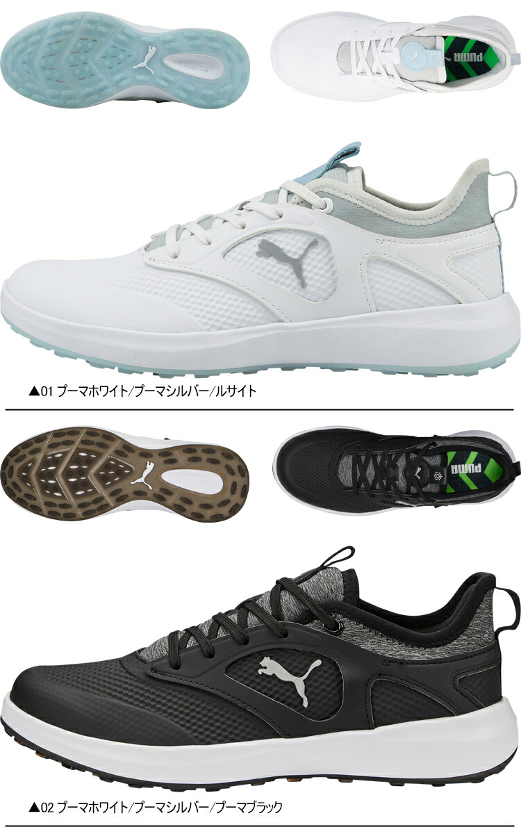 【PUMA】ゴルフシューズ 23cm スパイクレス ブラック イグナイト マリブ PUMA プーマ ゴルフ イグナイト マリブ スパイクレス レディース