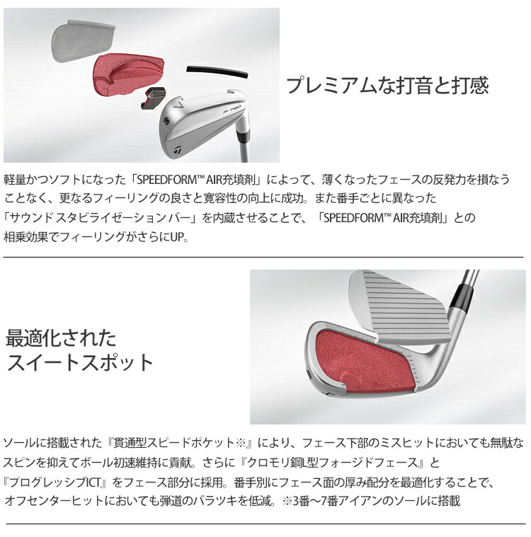 ２個　送料無料 TaylorMade テーラーメイド NEW P790（'23） 軟鉄 単品アイアン