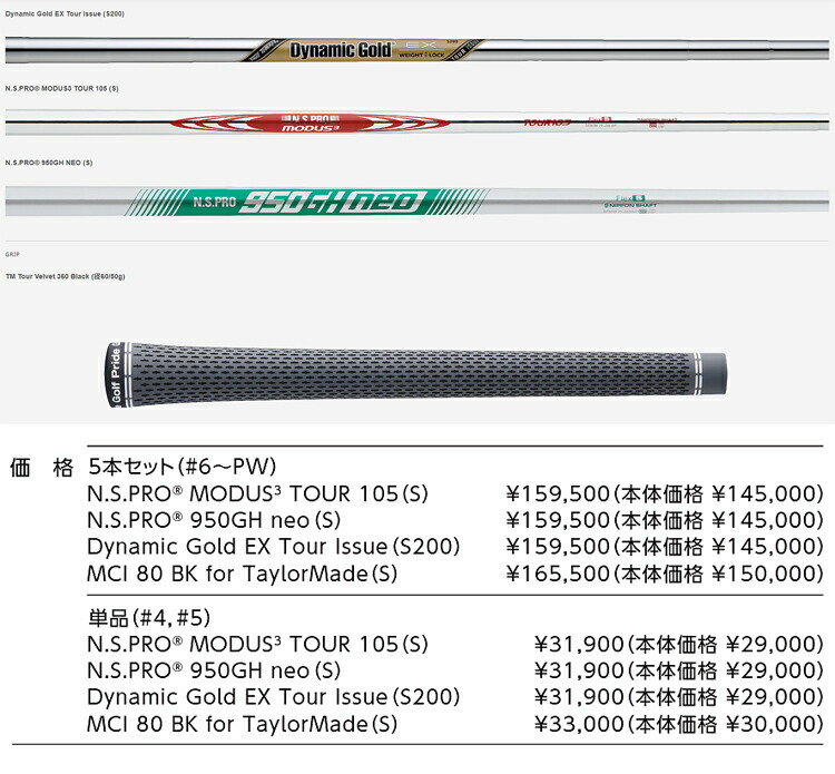 TaylorMade テーラーメイド NEW P790（'23） 軟鉄アイアン 5本