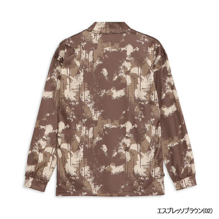 PUMA（プーマ） ゴルフ PC スプラッシュ AOP 長袖 モックネック シャツ