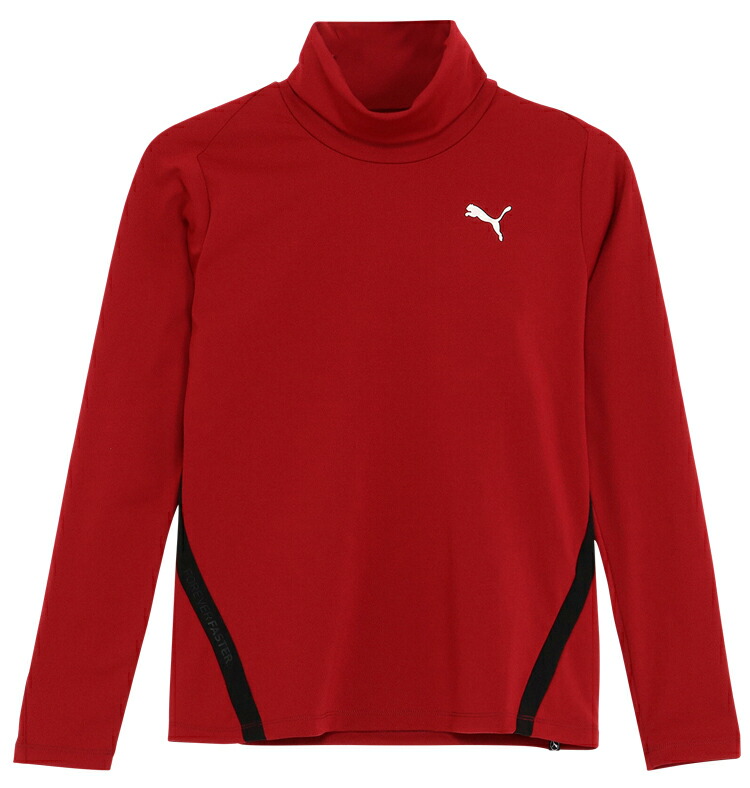 PUMA（プーマ） ゴルフ PF W ピーチ スクラム ストレッチ サイド 長袖