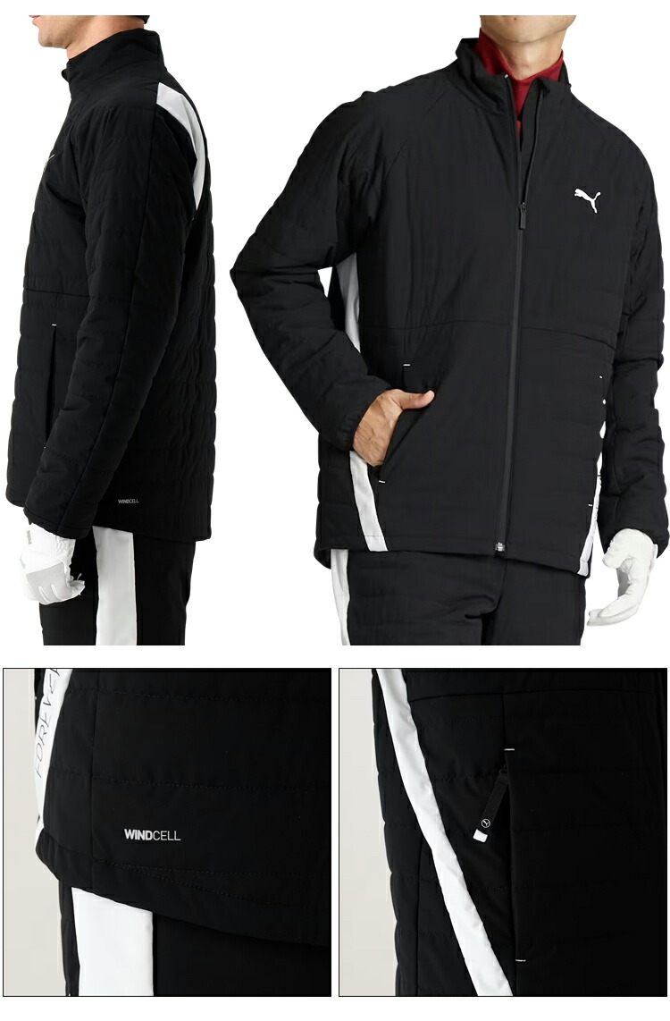 PUMA（プーマ） ゴルフ PF ストレッチ テーパード ライン カット PA