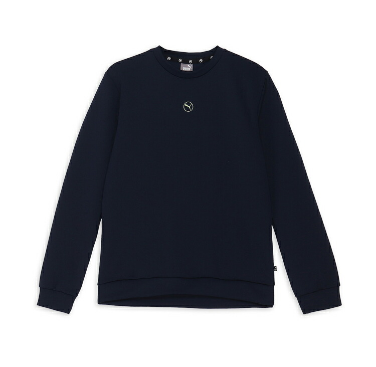 PUMA プーマ ゴルフ サークルキャット ダブルニット クルー