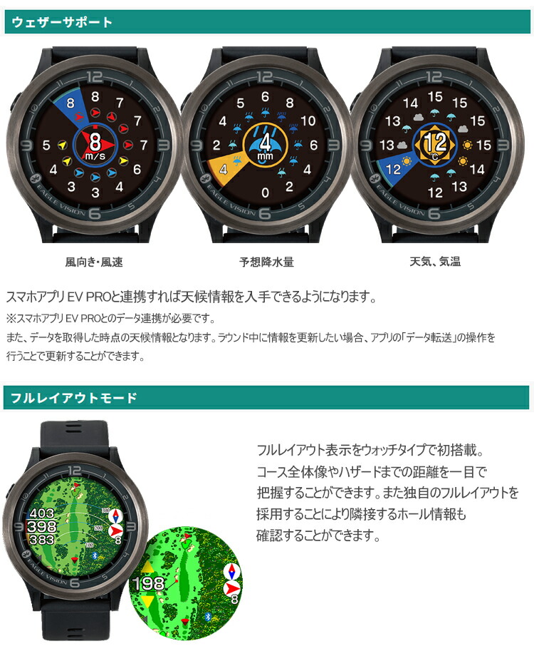 EAGLE VISION イーグルビジョン エース プロ 風が見えるウィンド