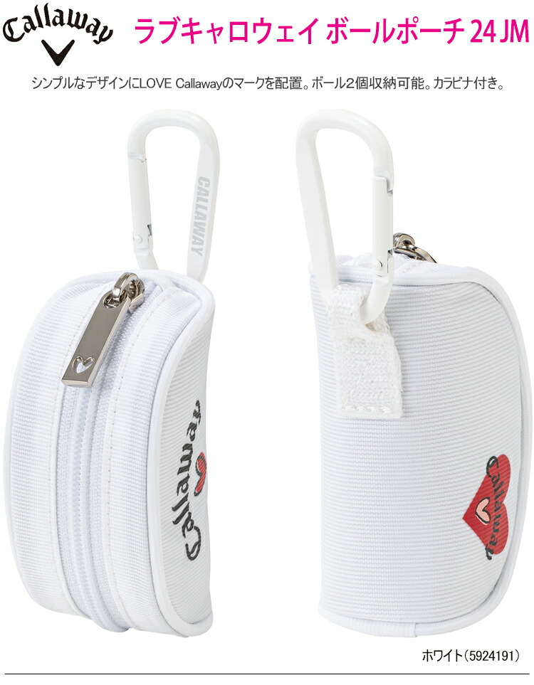 Callaway（キャロウェイ） ゴルフ ラブキャロウェイ ボールポーチ 24