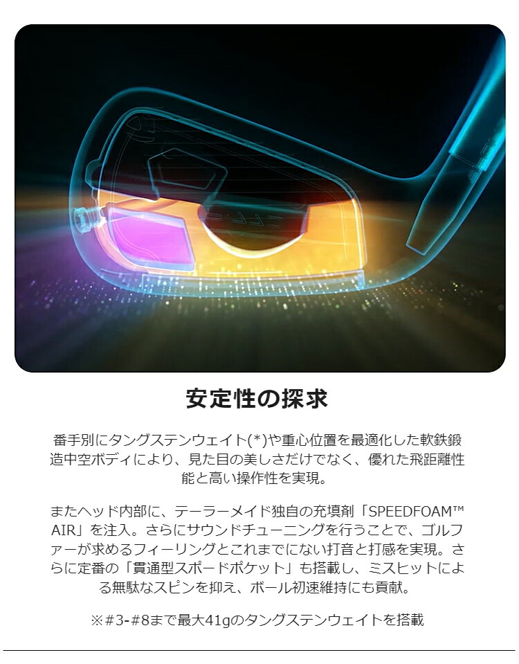 TaylorMade（テーラーメイド） ALL NEW P770 単品アイアン N.S. PRO