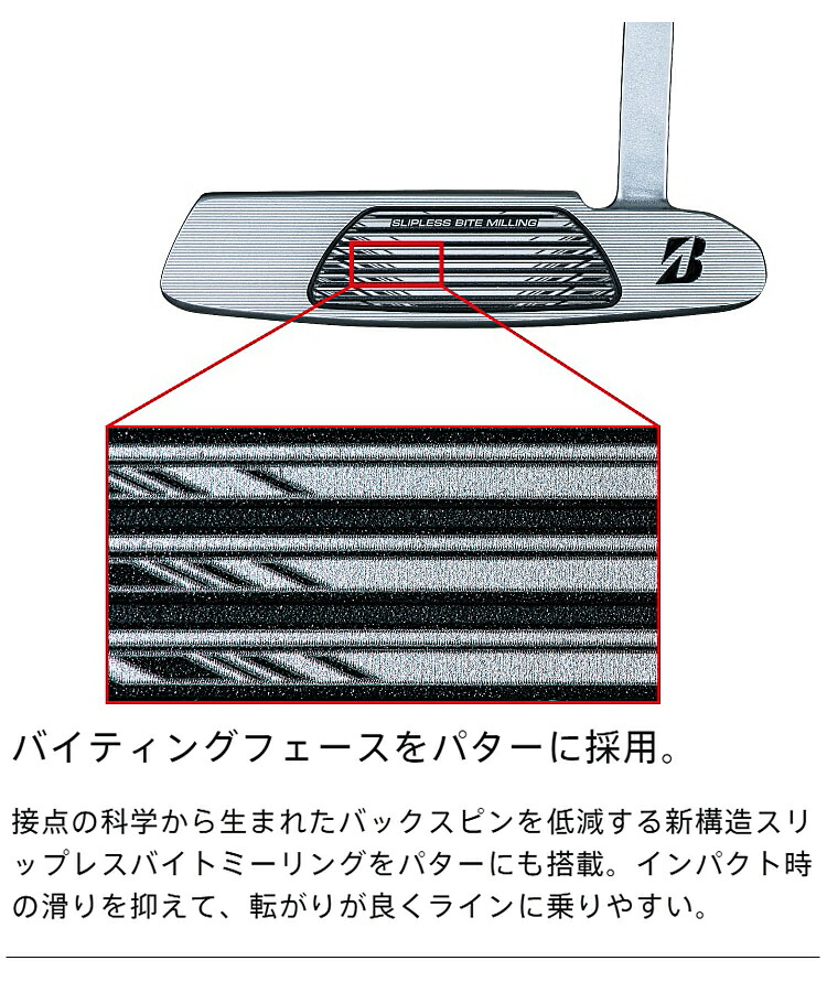 BRIDGESTONE GOLF ブリヂストンゴルフ バイティング フェース