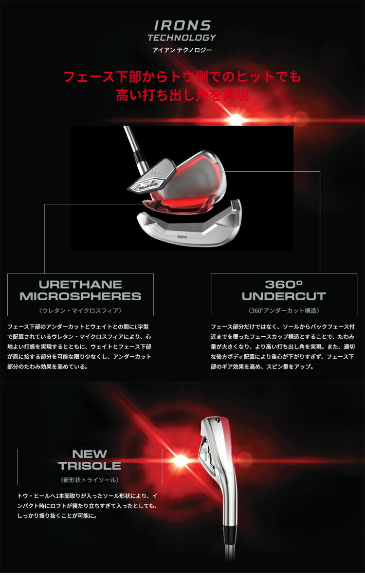 Callaway（キャロウェイ） クアンタム マックス アイアン 5本セット