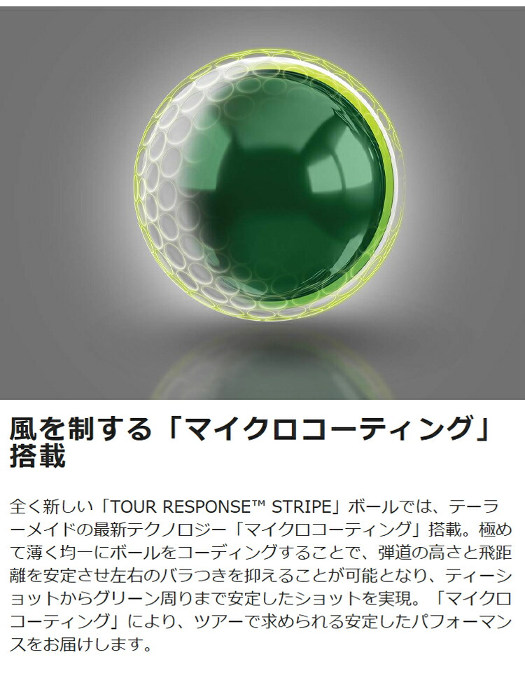 TaylorMade（テーラーメイド） ツアーレスポンス ストライプ USA