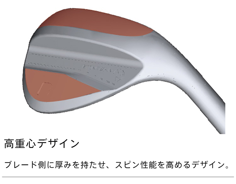 BRIDGESTONE GOLF ブリヂストンゴルフ バイティング スピン ウェッジ