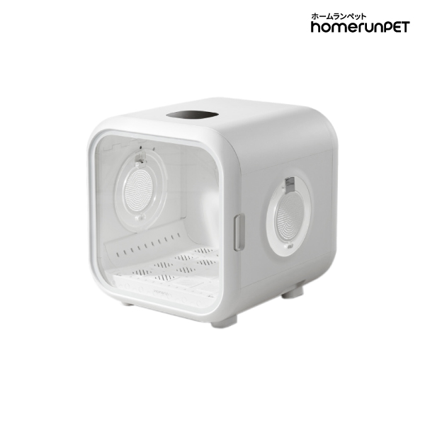 【美品】ドライヤーハウス「ドライボ・プラス」ホームランペット runPET Drybo Plus ペットドライヤー 犬 猫 ドライヤーボックス ドライルーム ペット乾燥機 プロ ブロワー 静か 速乾 ペットにも使える ドライハウス 日本規格 PSE ポカポカ Homerunpet（ホームランペット） ドライヤーハウス「ドライボ・プラス