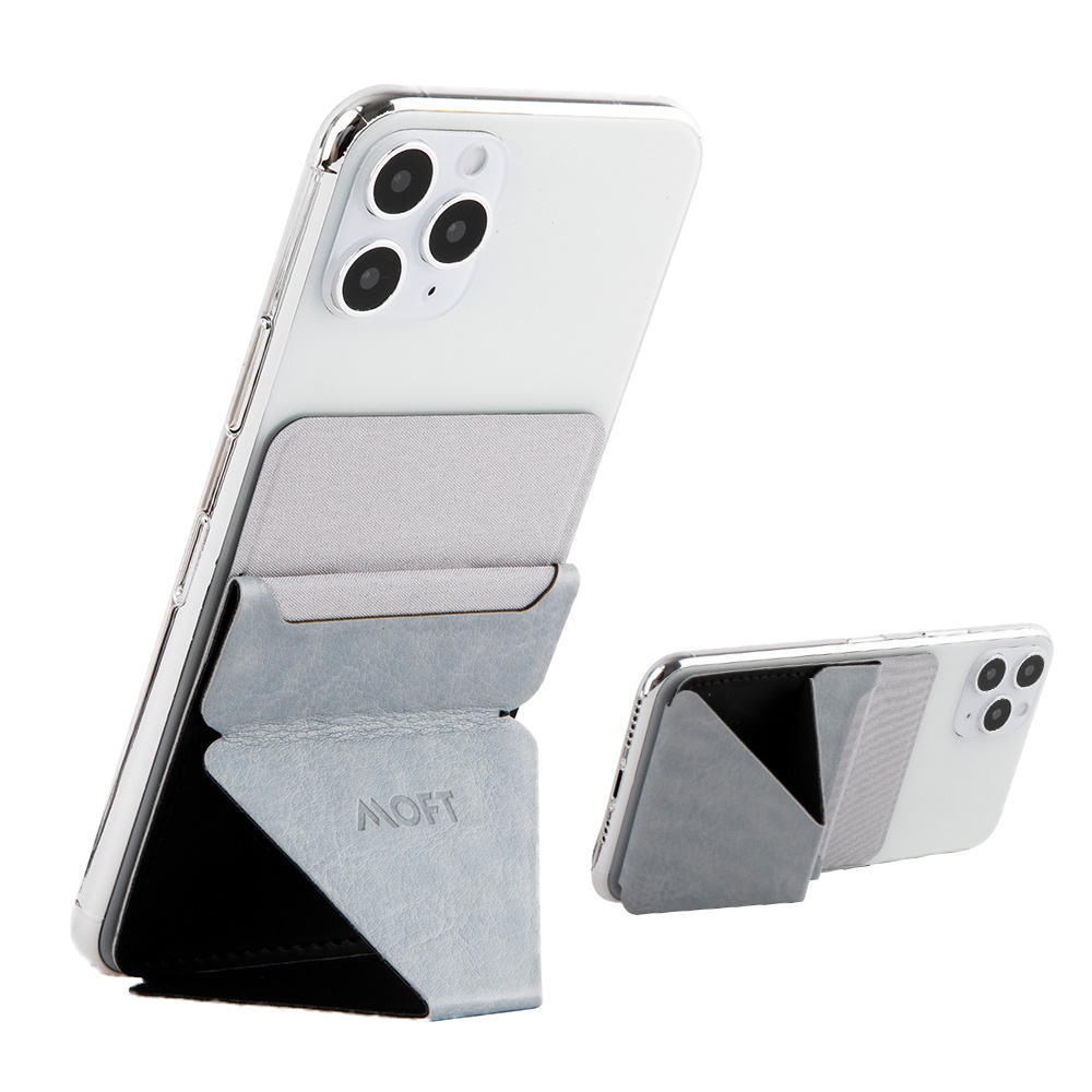MOFTX　スマホスタンド　スマホリング　iFace　アイフェイス　併用　iPhone　Android　粘着　磁石付き　カードケース　折りたたみ　軽量　スタンド　mofto
