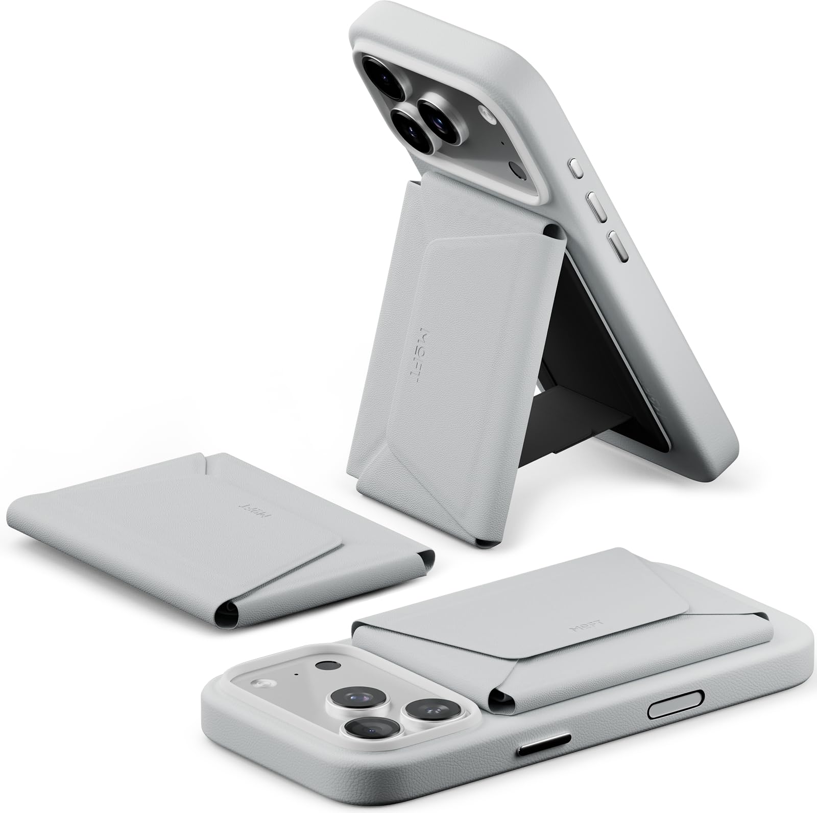 MOFT [多機能カードケース＆スタンド] 送料無料 iPhone17 Air Pro Max 正規代理店 スマホリング 軽量 カードケース  コインケース 財布 小物 収納 MagSafe モフト