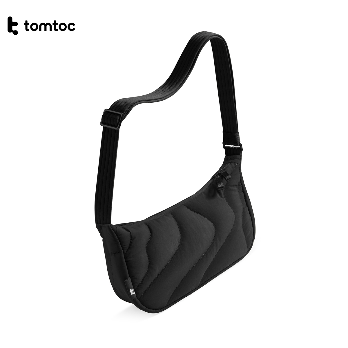 tomtoc 【Sサイズ：3.5L】tomtoc ショルダーバッグ 軽量 ラウンド